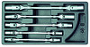 Set ključev z gibljivo glavo v 1/3 ES modulu za orodje.
